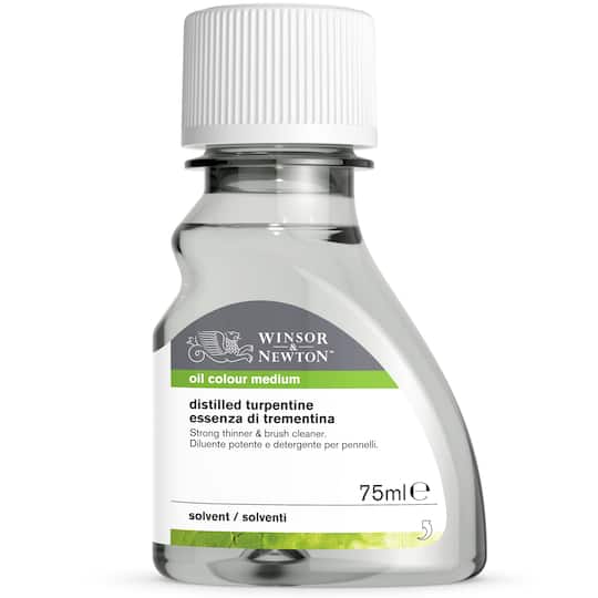 12 Pack: Winsor & Newton™ Oil Colour Distilled Turpentine, 75mL